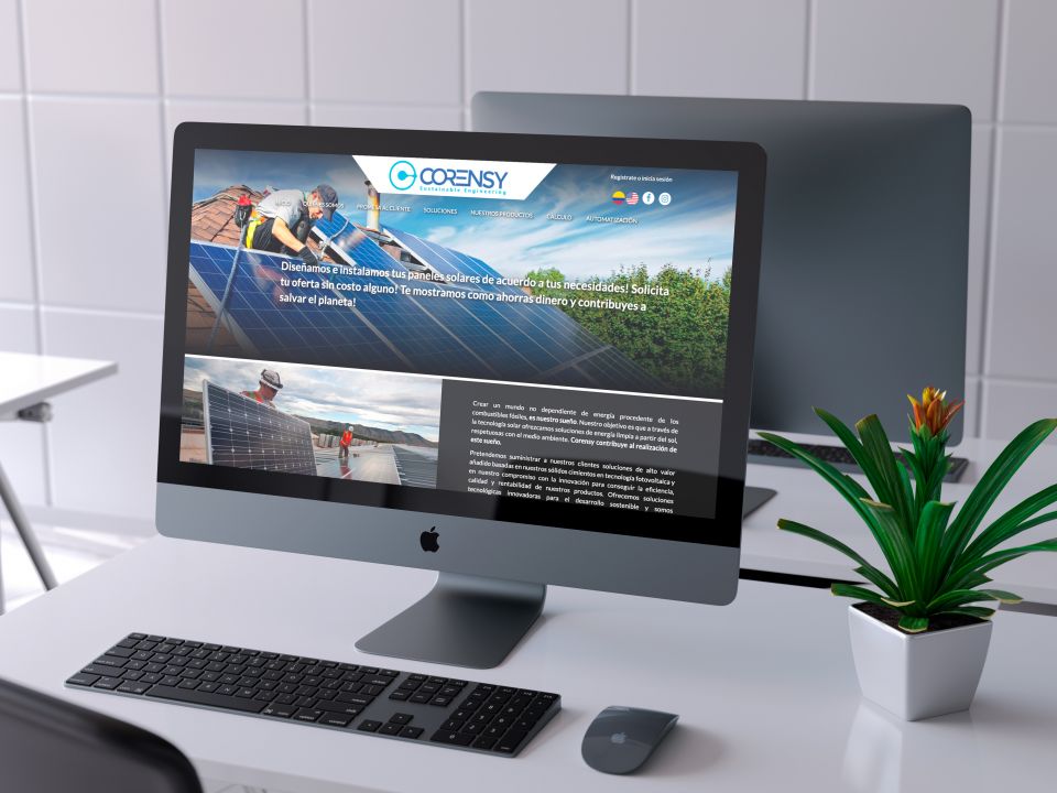 Diseño Web Corensy Corensy