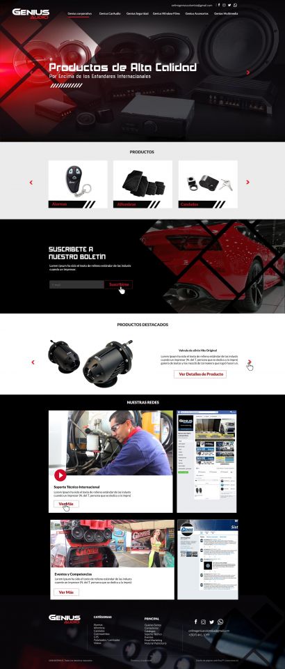 Diseño Web Genius Genius