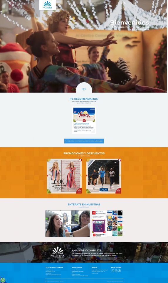 Diseño Web Victoria Centro Comercial Victoria Centro Comercial