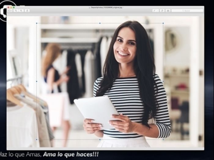 Recorta una imagen en MAC