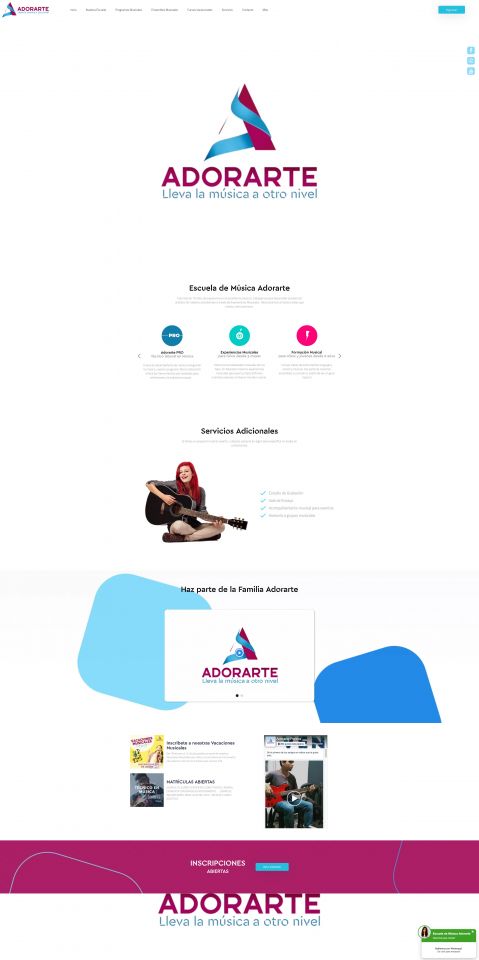 Diseño Web Adorarte Adorarte