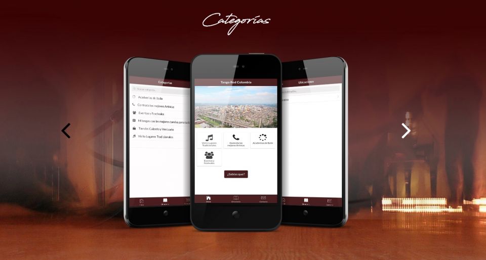 Diseño y desarrollo de App Tango Red Tango Red