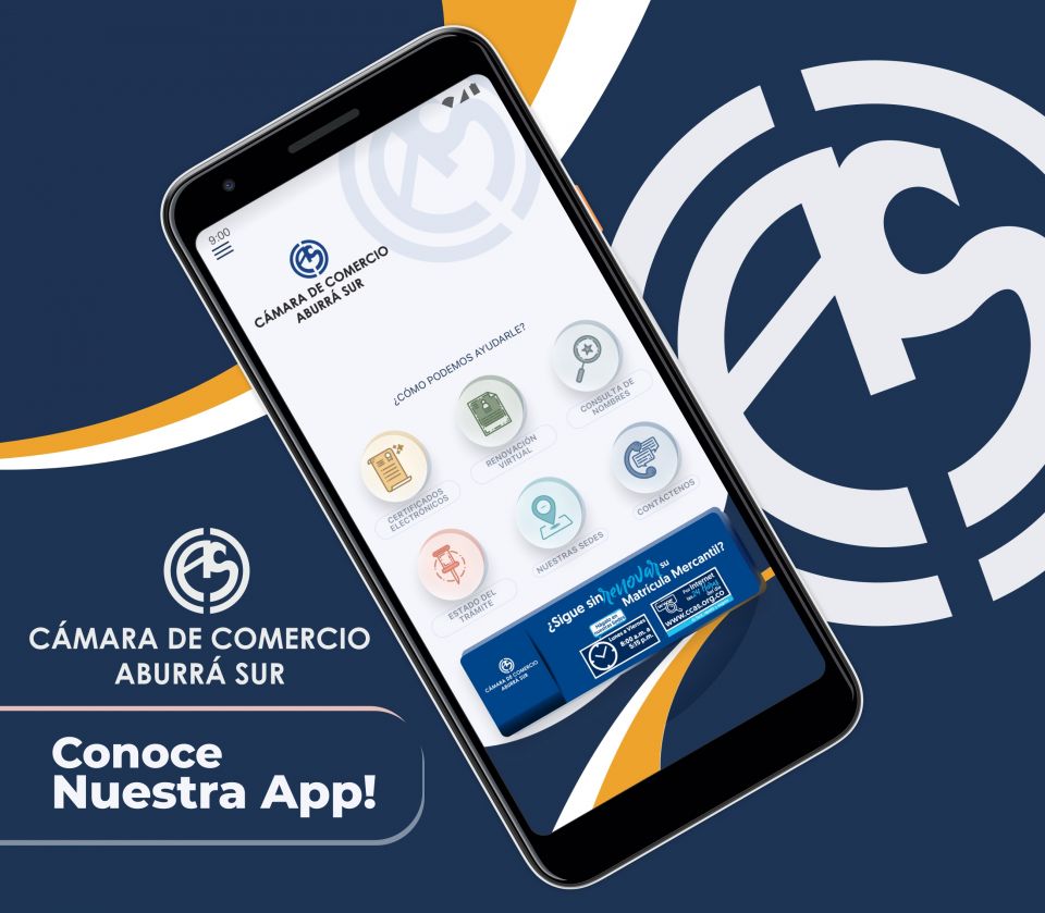 Diseño y desarrollo de App de Cámara de Comercio Aburrá Sur Cámara de Comercio Aburrá Sur
