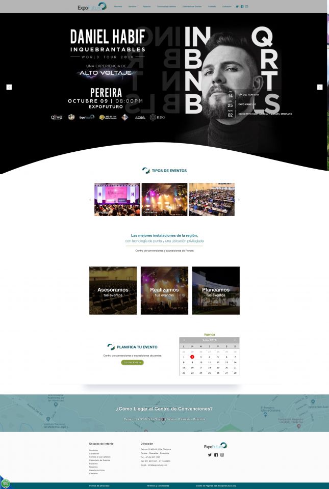 Diseño Web Expofuturo Expofuturo