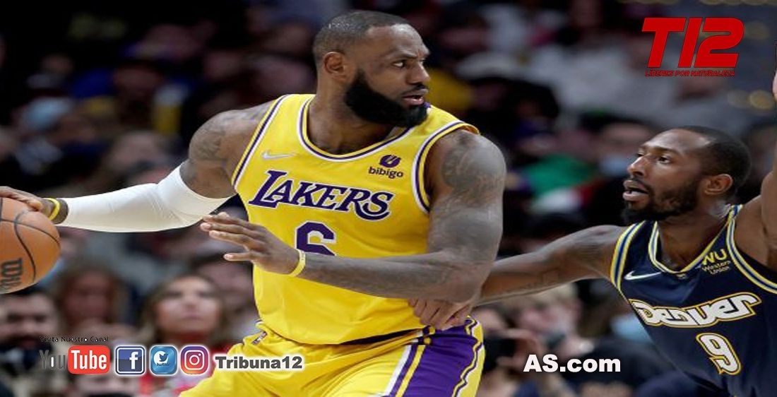 NBA | NUGGETS 133 - 96 LAKERS  Los Lakers tocan fondo